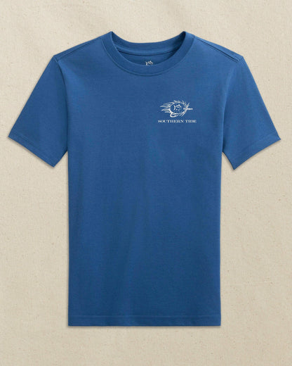 Kids Skipjack Fill Tackle Tangle Short Sleeve T-Shirt | Southern Tide Kids