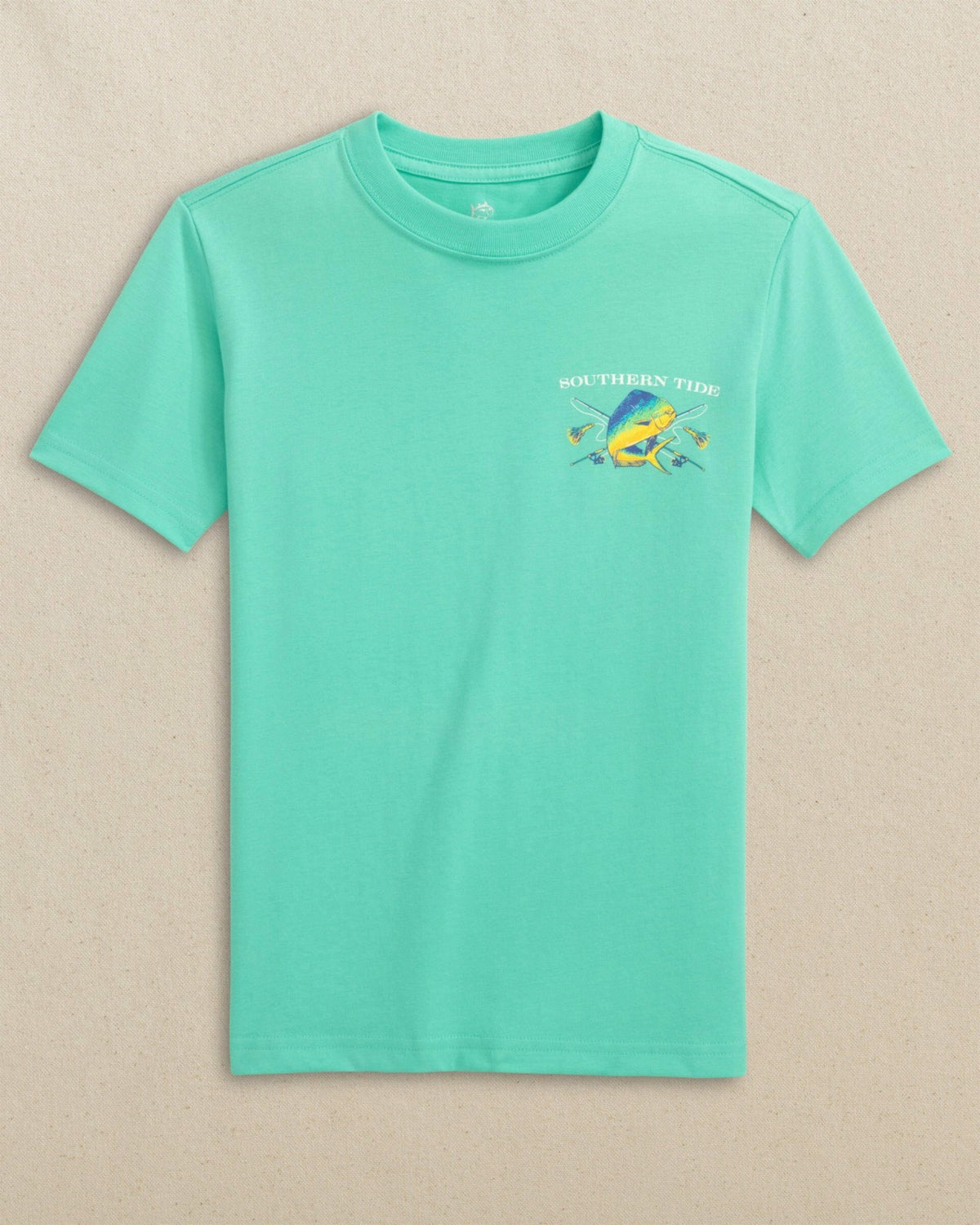 Kids Mahi Deep Sea Fishing Short Sleeve T-Shirt | Southern Tide Kids