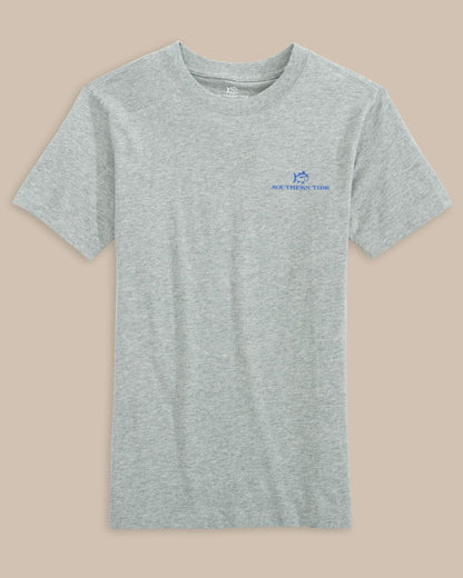 Kids Skipjack Baseball Heather T-Shirt | Southern Tide Kids