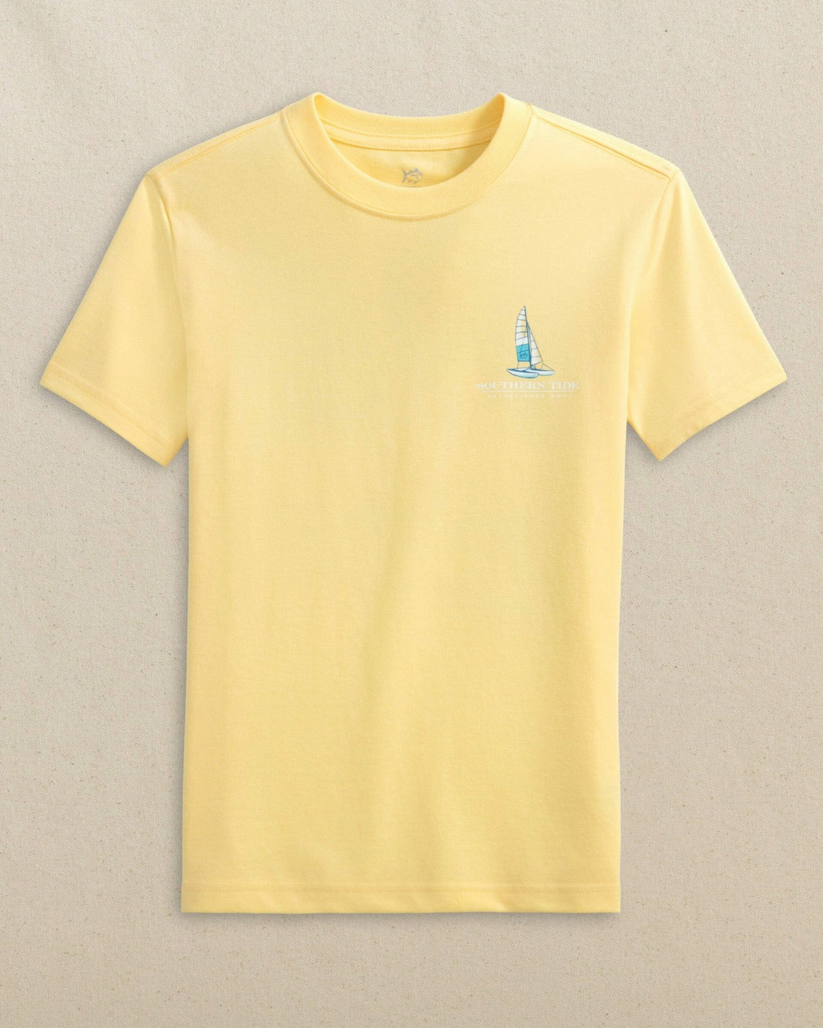 Kids Beach Catamarans Short Sleeve T-Shirt | Southern Tide Kids|Sale