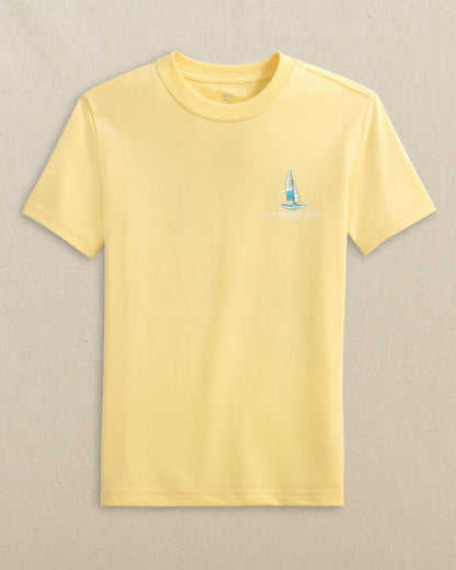 Kids Beach Catamarans Short Sleeve T-Shirt | Southern Tide Kids|Sale