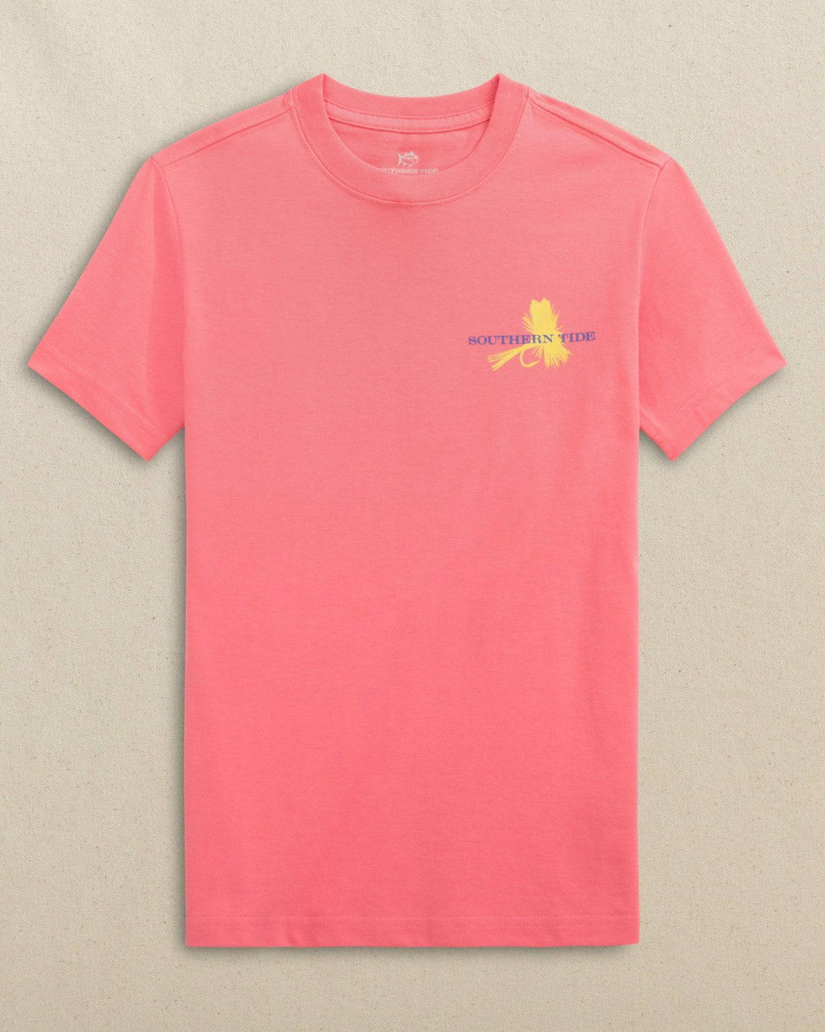 Kids Reel Fly Adams Short Sleeve T-Shirt | Southern Tide Kids|Sale