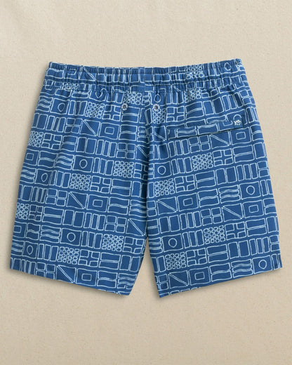 Boys Nautical Flags Swim Trunk | Southern Tide Kids