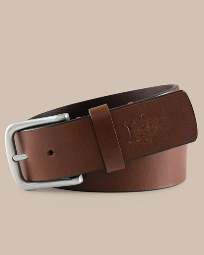 Boy's Classic Leather Belt | Southern Tide Kids