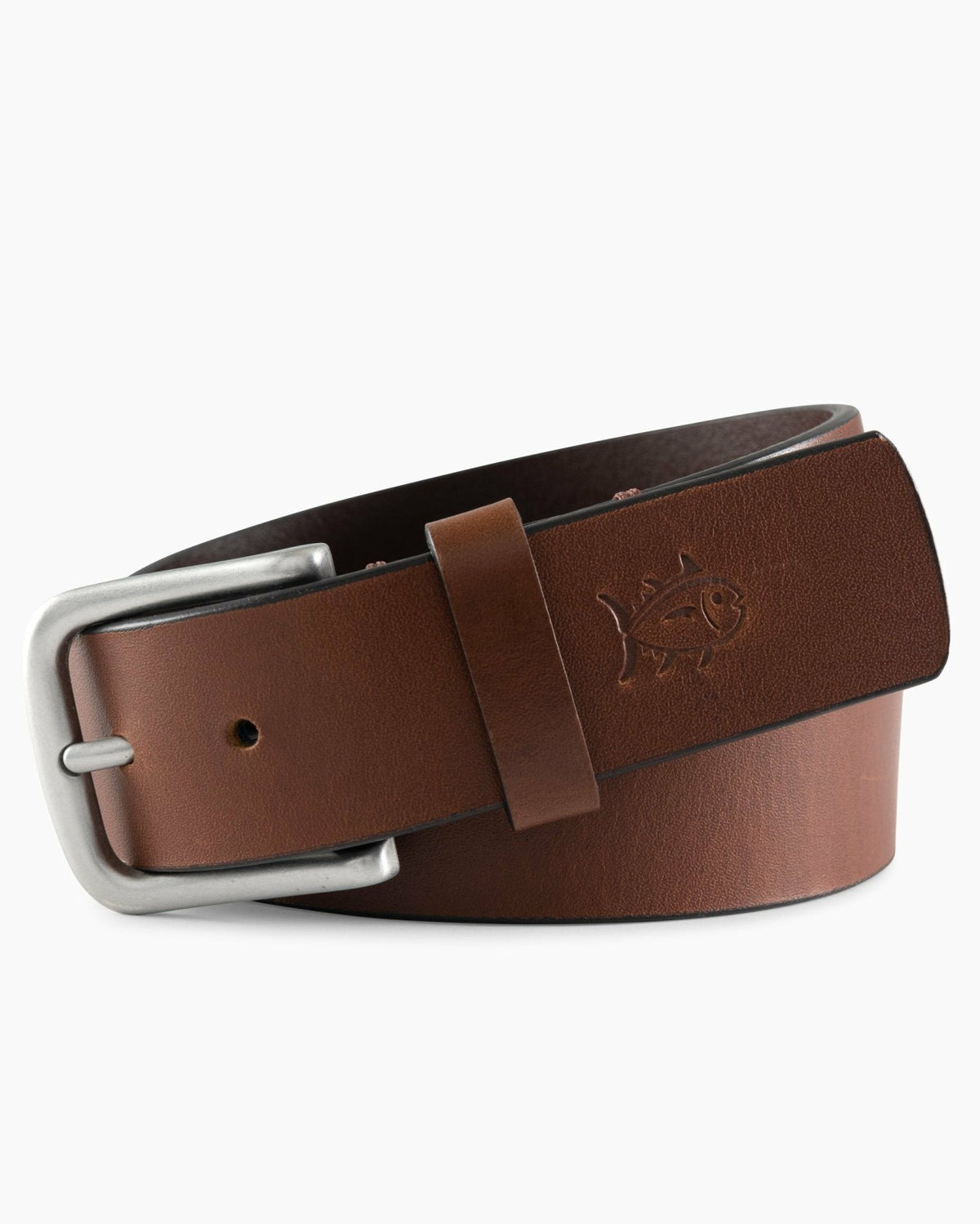 Boy's Classic Leather Belt | Southern Tide Kids