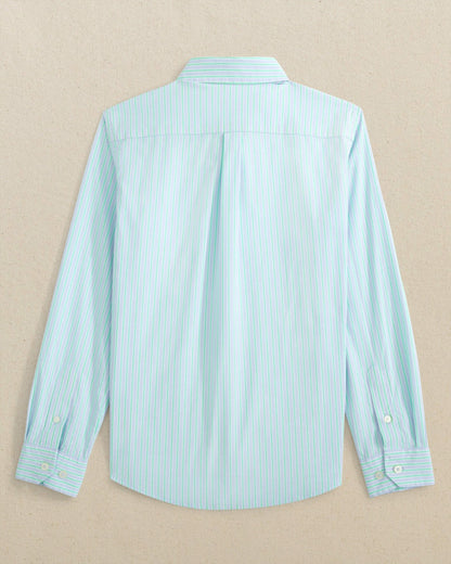 Boys Amelia Island Stripe Charleston Sport Shirt | Southern Tide Kids|Sale
