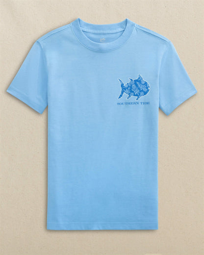 Kids Pineapple Parade Short Sleeve T-Shirt | Southern Tide Kids|Sale