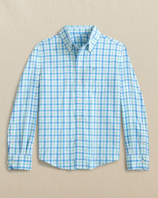 Boys Albemarle Plaid Intercoastal Sport Shirt | Southern Tide Kids|Sale