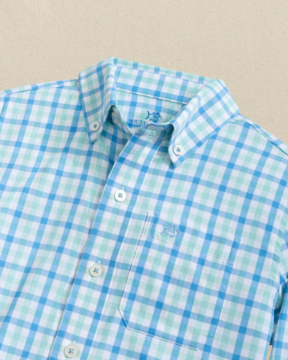 Boys Albemarle Plaid Intercoastal Sport Shirt | Southern Tide Kids|Sale