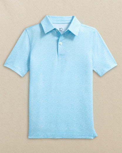 Boys Driver Paradise Shores Printed Performance Polo | Southern Tide Kids|Sale