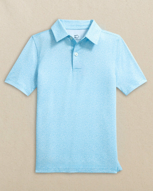 Boys Driver Paradise Shores Printed Performance Polo | Southern Tide Kids|Sale