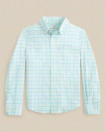 Boys Edisto Island Plaid Coastal Breeze® Sport Shirt | Southern Tide Kids|Sale