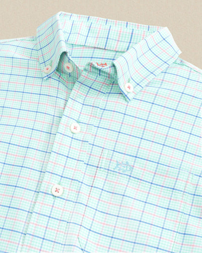 Boys Edisto Island Plaid Coastal Breeze® Sport Shirt | Southern Tide Kids|Sale