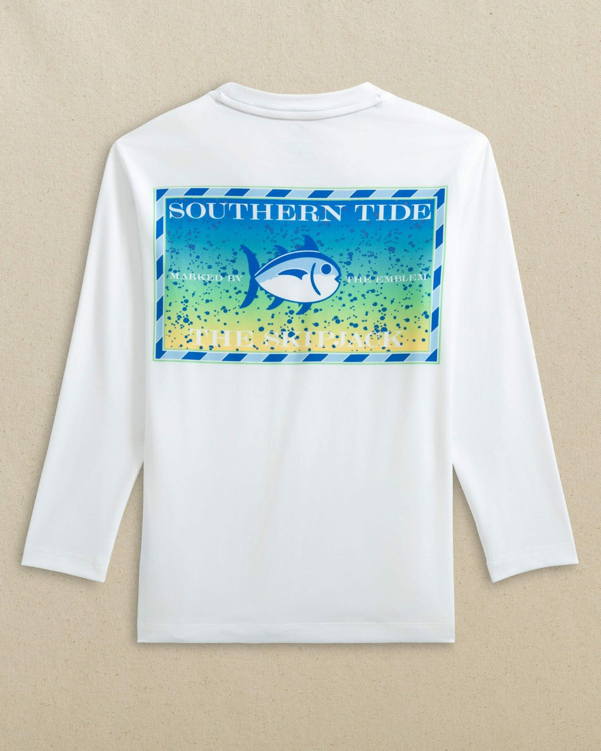 Kids Skipjack Mahi Long Sleeve Performance T-Shirt | Southern Tide Kids|Sale