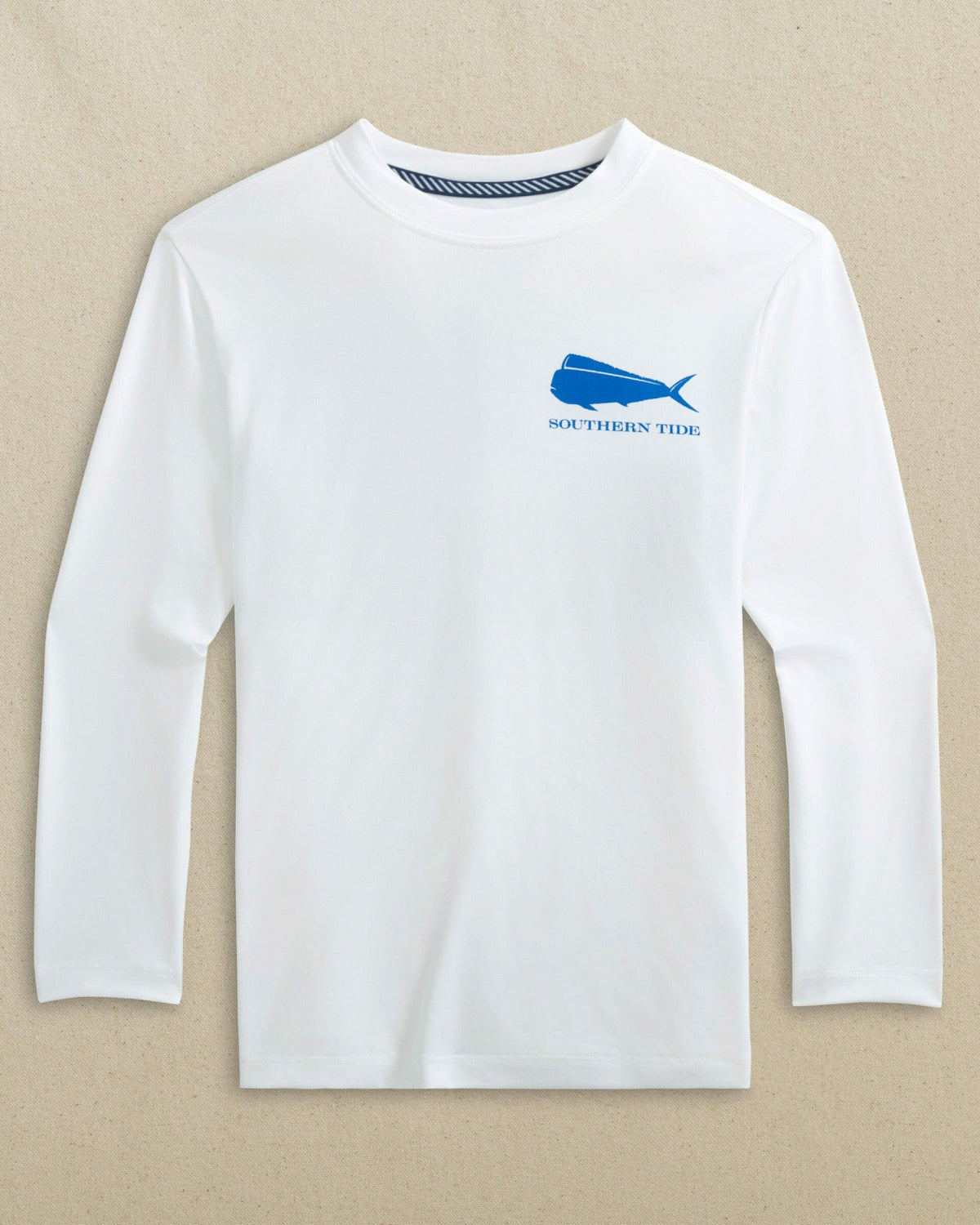 Kids Skipjack Mahi Long Sleeve Performance T-Shirt | Southern Tide Kids|Sale