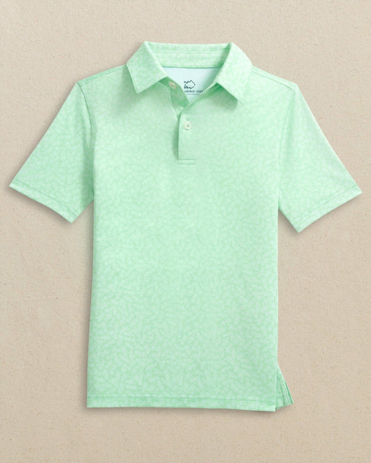 Boys Driver Pineapple Parade Printed Performance Polo | Southern Tide Kids|Sale