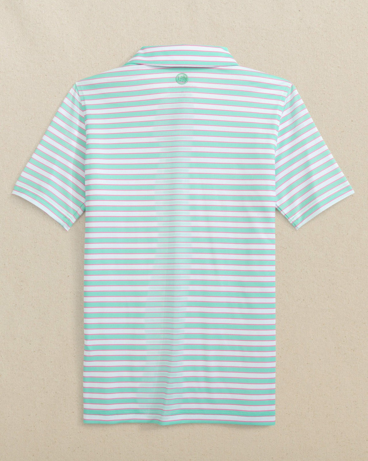 Boys Driver Waterway Stripe Performance Polo | Southern Tide Kids|Sale