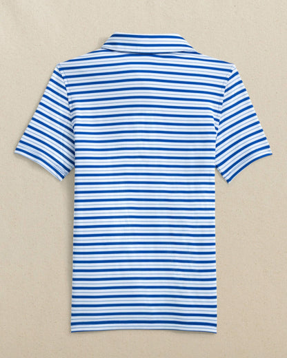 Boys Driver Ocean Hill Stripe Performance Polo | Southern Tide Kids|Sale