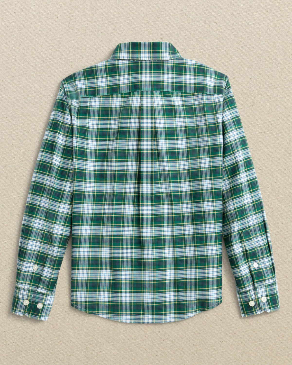 Boys Gordon Tartan Skipjack Sport Shirt | Southern Tide Kids|Sale