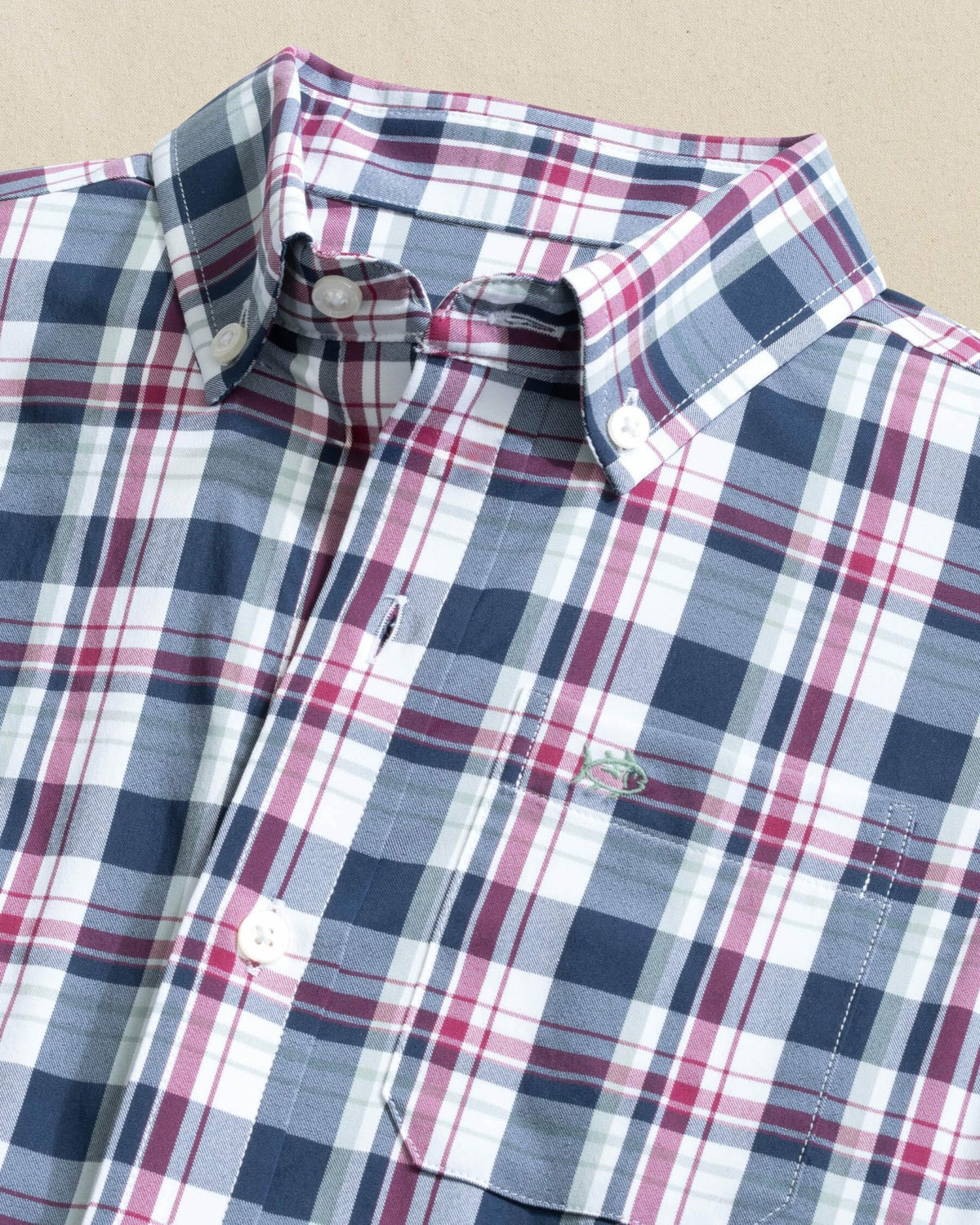 Boys Breakwater Plaid Long Sleeve Sport Shirt | Southern Tide Kids|Sale