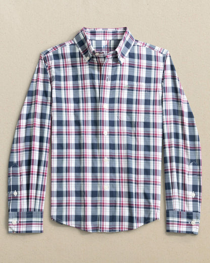 Boys Breakwater Plaid Long Sleeve Sport Shirt | Southern Tide Kids|Sale