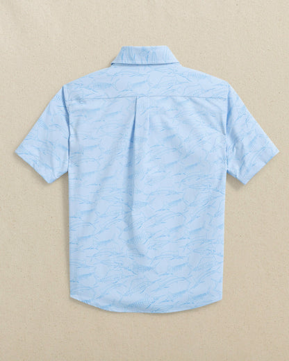 Boys Intercoastal Game Fish Short Sleeve Sport Shirt | Southern Tide Kids|Sale