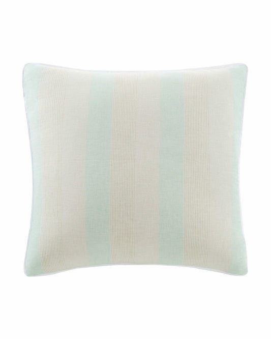 Southern Tide Batten Square Seafoam Decorative Pillow | Southern Tide Home