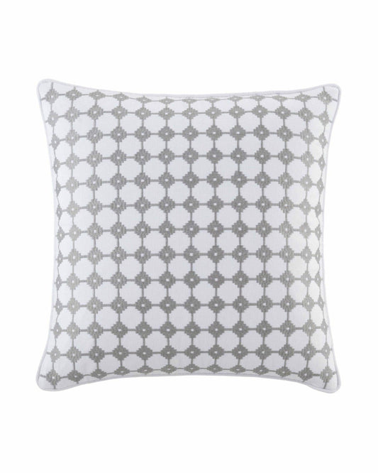 Laurel Embroidery Square Decorative Pillow | Southern Tide Home
