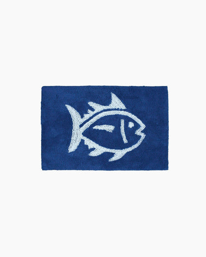 Reversible Skipjack Bath Rug - 17”W x 24”L – Southern Tide | Southern Tide Home