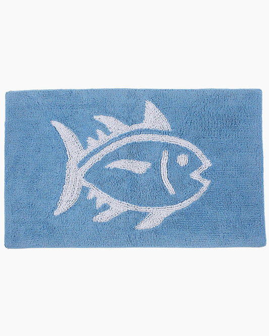 Cotton Bath Rugs - Reversible Skipjack Bath Mat | Southern Tide Home