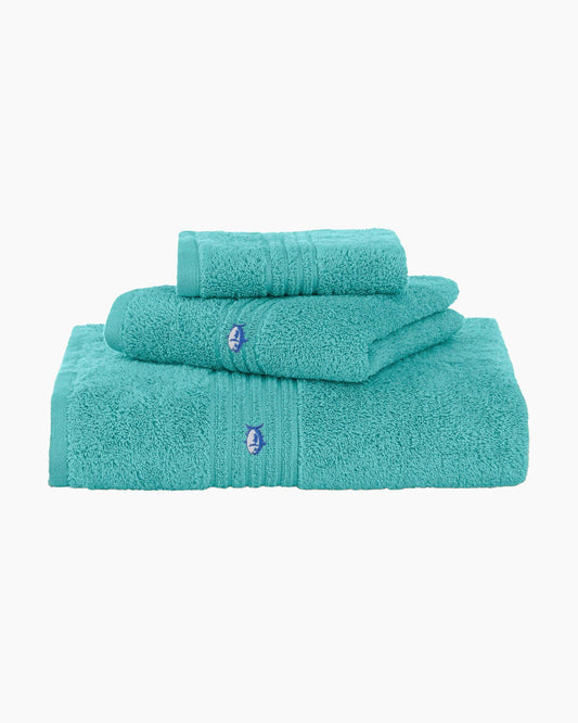 Southern Tide Performance 5.0 Towel Aqua Blue | Southern Tide Home