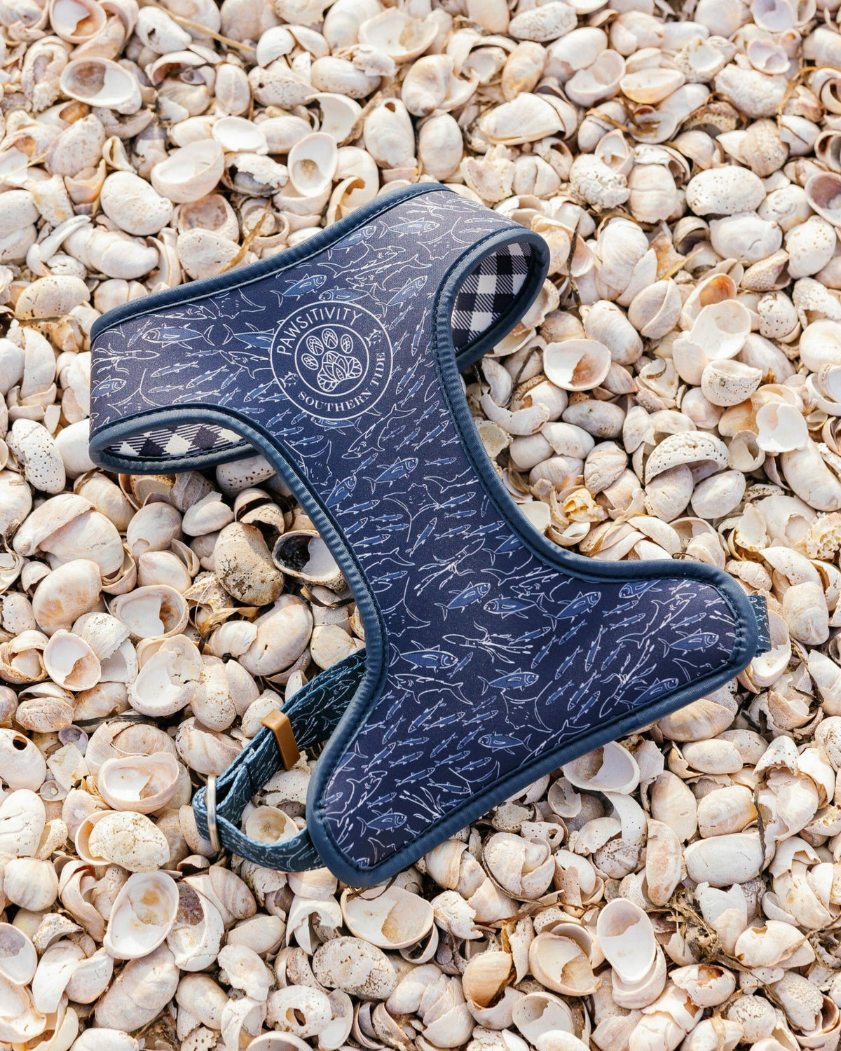 ST x Pawsitivity Schooling Fish Dog Harness | Southern Tide Home