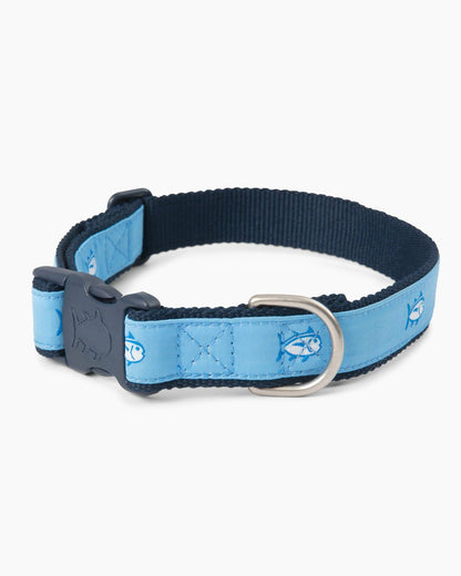 Dog Collars - Skipjack Blue - Nylon | Southern Tide Home