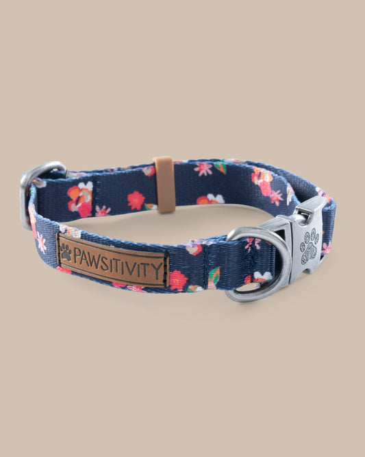 ST x Pawsitivity Garden Splendor Dog Collar | Southern Tide Home