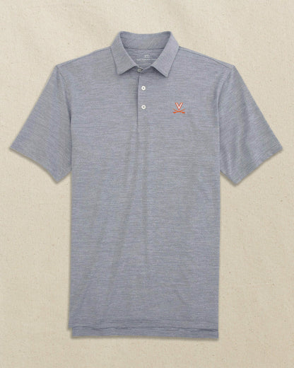 UVA Cavaliers Driver Spacedye Polo | Southern Tide Collegiate