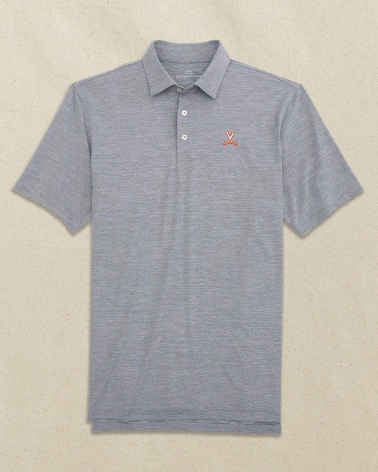 UVA Cavaliers Driver Spacedye Polo | Southern Tide Collegiate