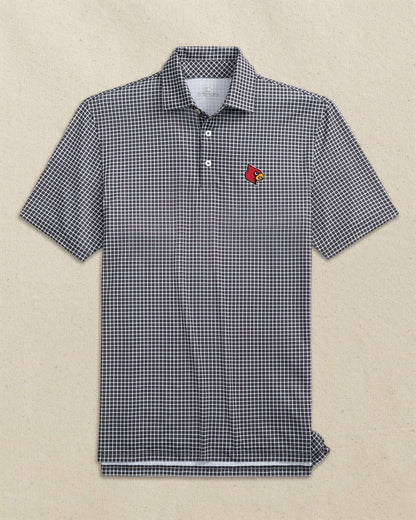 Louisville Cardinals Dunes Edge Plaid Polo | Southern Tide Collegiate