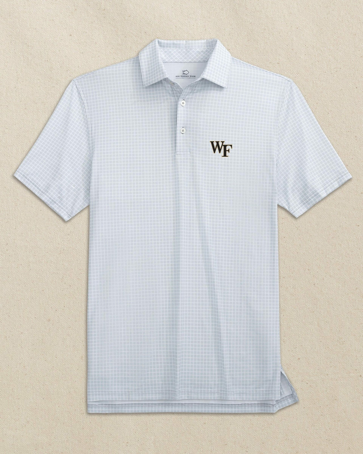 Wake Forest Demon Deacons Dunes Edge Plaid Polo | Southern Tide Collegiate