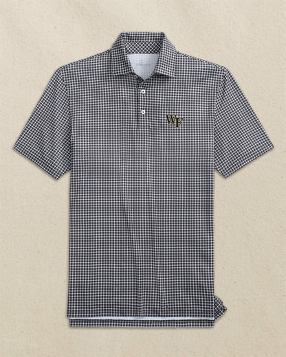 Wake Forest Demon Deacons Dunes Edge Plaid Polo | Southern Tide Collegiate