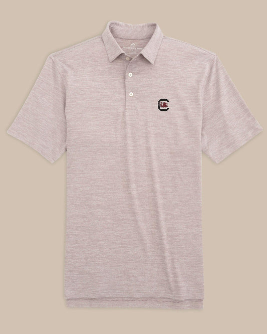 SC Gamecocks Driver Spacedye Polo Shirt | Southern Tide Collegiate