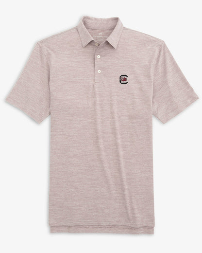 SC Gamecocks Driver Spacedye Polo Shirt | Southern Tide Collegiate