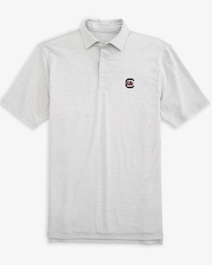 SC Gamecocks Driver Spacedye Polo Shirt | Southern Tide Collegiate