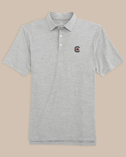 SC Gamecocks Driver Spacedye Polo Shirt | Southern Tide Collegiate