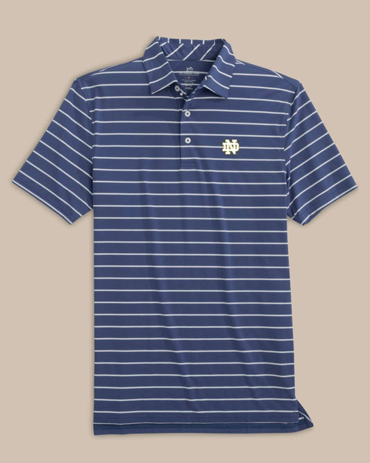Notre Dame Fighting Irish brrr°®-eeze Stripe Polo | Southern Tide Collegiate