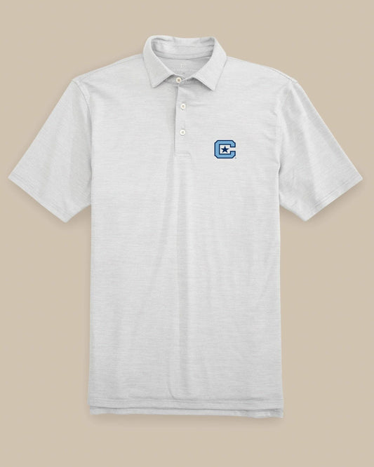 Citadel Bulldogs Driver Spacedye Polo Shirt – Southern Tide | Southern Tide Collegiate