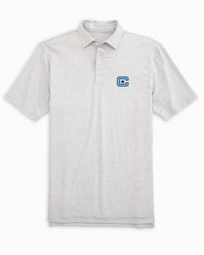 Citadel Bulldogs Driver Spacedye Polo Shirt – Southern Tide | Southern Tide Collegiate
