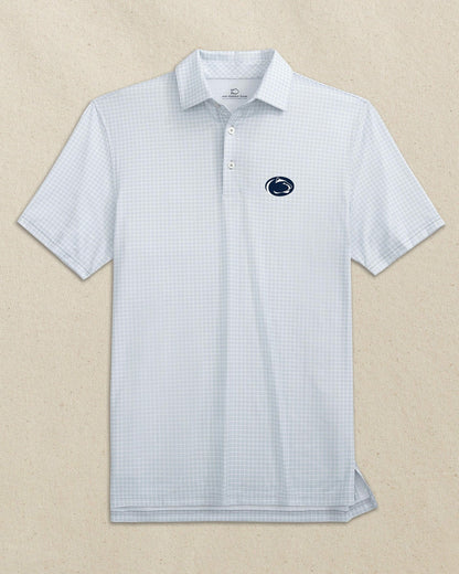 Penn State Nittany Lions Dunes Edge Plaid Polo | Southern Tide Collegiate