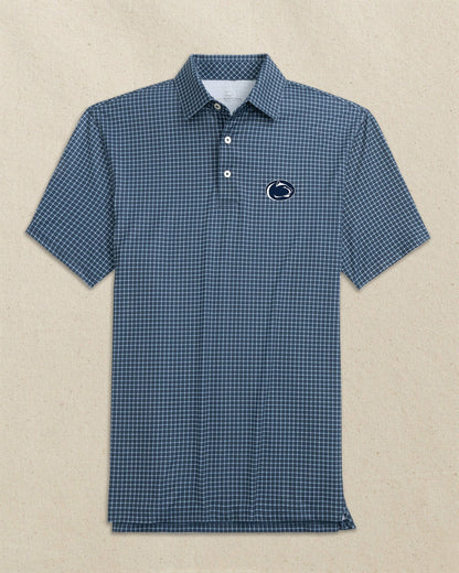 Penn State Nittany Lions Dunes Edge Plaid Polo | Southern Tide Collegiate