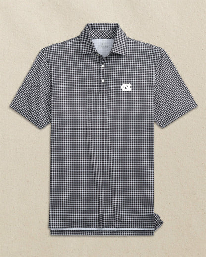 UNC Tar Heels Driver Dunes Edge Plaid Polo | Southern Tide Collegiate