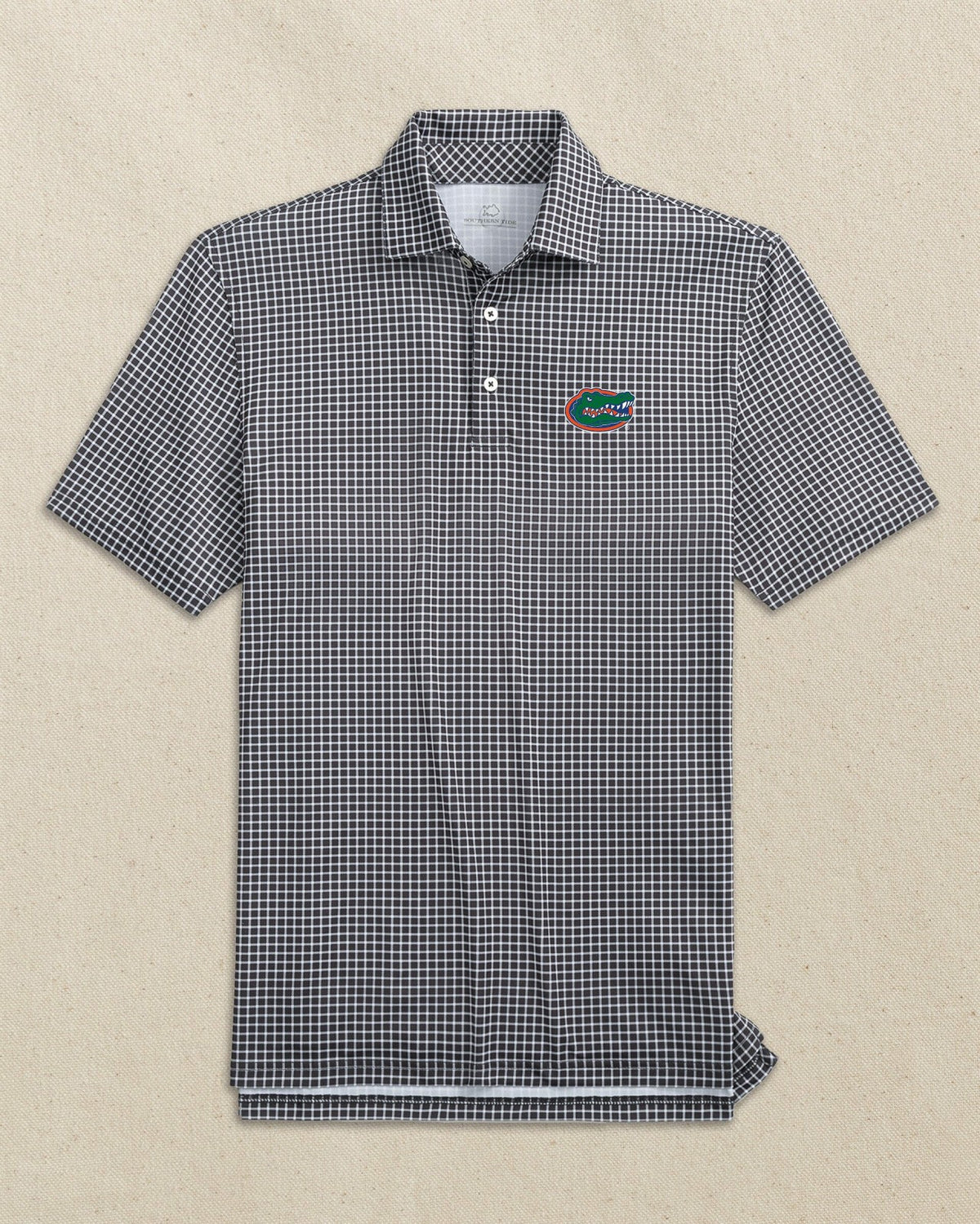 Florida Gators Driver Dunes Edge Plaid Polo | Southern Tide Collegiate
